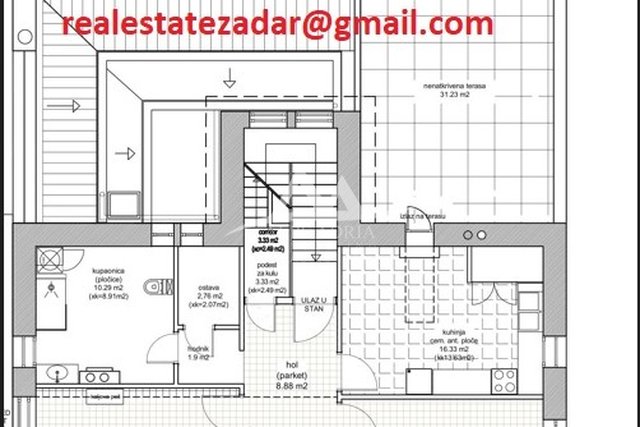Wohnung an prestigeträchtigen Lage - Meerblick von einer großen Terrasse - in der Nähe der Altstadt - 117,50 m2 - Preis 460.000 €